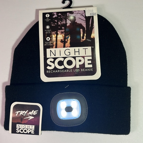 NWT Night Scope Rechargeable LED Beanie - Picture 5 of 6